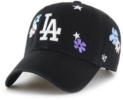 47 brand pamut baseball sapka MLB Los Angeles Dodgers fekete, nyomott mintás, B-FLRAC12GWS-BK - fekete Univerzális méret