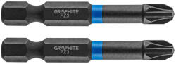 GRAPHITE Torziós ütvecsavarozó bit PZ3x50mm, 2db (56H523) - neo24
