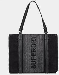 Superdry kézitáska fekete, W9110412A-02A - fekete Univerzális méret