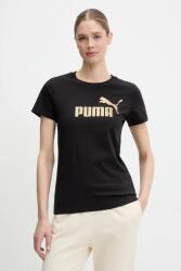 PUMA pamut póló fekete, 631536 - fekete XL - answear - 11 990 Ft
