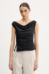 Abercrombie & Fitch top fekete, KI139-5576 - fekete M