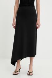 Answear Lab szoknya fekete, maxi, harang alakú - fekete XL - answear - 13 990 Ft