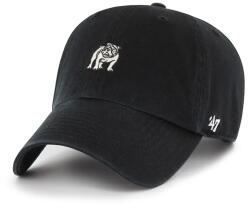 47 brand pamut baseball sapka Dog Base Runner Icon fekete, sima, XX-BSRIC1411GWS-BKP - fekete Univerzális méret