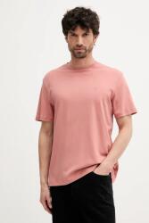 Calvin Klein pamut póló narancssárga, sima, LV04LB275G - narancssárga XL