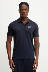 EA7 Emporio Armani edzős póló sötétkék, nyomott mintás, AF13755.7M000168 - sötétkék XXL