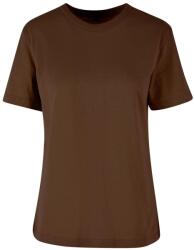 Build Your Brand Női oversize póló - Csokoládébarna | 5XL (BY211-1000391197)
