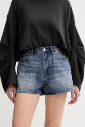 Armani Exchange farmer rövidnadrág sima, magas derekú, XW000135 AF12845 - kék 29