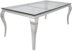 Invicta MODERN BAROCK BARRACUDA króm étkezőasztal 200cm