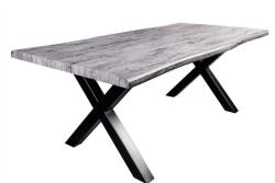 Invicta WILD szürke tölgyhatású étkezőasztal 200cm