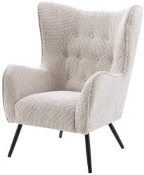 Invicta AMSTERDAM greige bouclé fotel