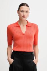 United Colors of Benetton poló narancssárga, 123VD3018 - narancssárga S
