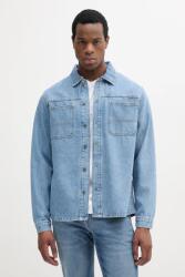 Benetton farmering galléros, relaxed, 5PJYUQ05I - kék XL