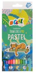 Victoria "Pastel" színes ceruza készlet, pasztell színek, 12 darabos (TVC007)