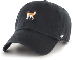 47 brand pamut baseball sapka Dog Base Runner Icon fekete, sima, XX-BSRIC1411GWS-BKT - fekete Univerzális méret
