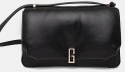 Guess bőr táska ALIZEE - fekete Univerzális méret - answear - 102 990 Ft