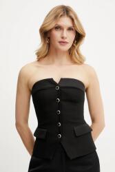 Marciano Guess top VITTORIA nyitott hátú, fekete, 5GGH07 7300A - fekete 42