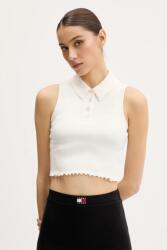 Tommy Jeans top bézs, DW0DW20295 - bézs XS