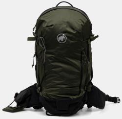 MAMMUT hátizsák Lithium 20 fekete, nagy, sima - zöld Univerzális méret