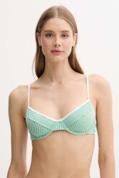 Tommy Hilfiger bikini felső zöld, puha kosaras, UW0UW05820 - zöld 75B