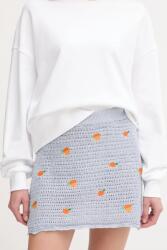 Pepe Jeans pamut szoknya OLAYA SKIRT mini, ceruza fazonú, PL901212 - kék S