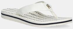 Tommy Hilfiger flip-flop TH CHAIN PRINT BEACH SANDAL bézs, lapos talpú, FW0FW08514 - bézs Női 40