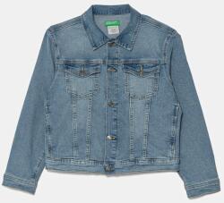 Benetton gyerek farmerkabát 25ONCN062 - kék 140