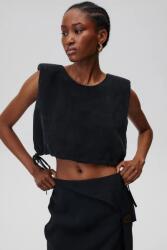 Undress Code felső Persephone Top fekete, sima, 674 - fekete S