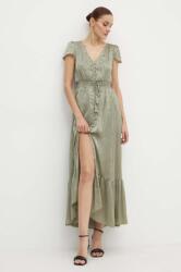 GUESS ruha DESTINY zöld, maxi, harang alakú, W4YK30 WGBB2 - zöld XS