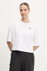 PUMA pamut póló fehér, 629743 - fehér M