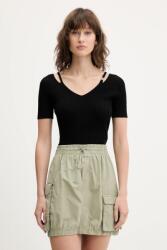 HUGO BOSS pulóver könnyű, fekete, 50538223 - fekete S