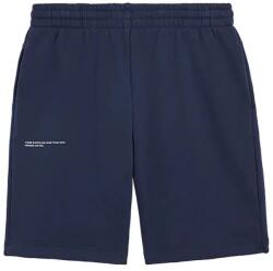 PANGAIA rövidnadrág KIDS' 365 MIDWEIGHT LONG SHORTS sötétkék, állítható derekú, 10000425 - sötétkék 117-128