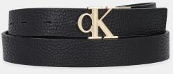 Calvin Klein Jeans öv fekete, LV04K7005G - fekete 75