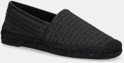 Emporio Armani espadrilles fekete, X4S030 XR338 K001 - fekete Férfi 43