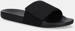 Calvin Klein papucs ADJ POOL SLIDE CANVAS LOGO fekete, HM0HM01749 - fekete Férfi 46