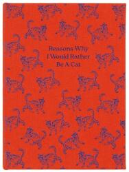 DesignWorks Ink jegyzetfüzet Reasons Why I Would Rather Be A Cat Journal piros - piros Univerzális méret - answear - 6 290 Ft