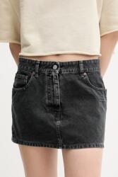 MM6 Maison Margiela szoknya fekete, mini, ceruza fazonú, S52MC0010 - fekete 40
