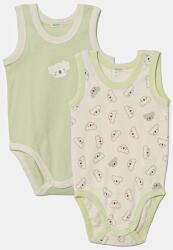 United Colors of Benetton pamut baba body 2 db 3GI70B00Y - zöld 90