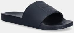 Calvin Klein papucs POOL SLIDE W/ CK SQUARE sötétkék, HM0HM01754 - sötétkék Férfi 40
