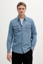 Benetton farmering galléros, regular, 5RZKUQ03F - kék XL