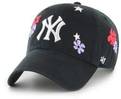 47 brand pamut baseball sapka MLB New York Yankees fekete, nyomott mintás, B-FLRAC17GWS-BKA - fekete Univerzális méret