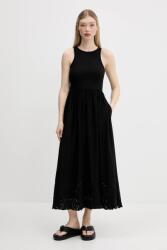 Desigual ruha DIJON fekete, midi, harang alakú, 25SWVK58 - fekete L