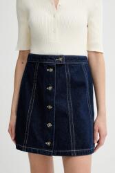 APC A. P. C. farmer szoknya jupe pipa sötétkék, mini, harang alakú, COHJI. F06459 - sötétkék 34