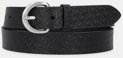 Calvin Klein bőr öv fekete, LV04K7019G - fekete 80