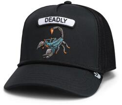 Goorin Bros baseball sapka GB2 Deadly Scorp fekete, nyomott mintás, 101-1652 - fekete Univerzális méret