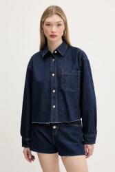 Tommy Jeans farmerdzseki sötétkék, átmeneti, oversize, DW0DW20567 - sötétkék S