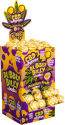  Bubbly Billy Buds 10mg CBD Passion Fruit - Display Container (100 Lollies)