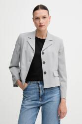 Sisley zakó szürke, mintás, egysoros gombolású, 290TLW02W - szürke 34