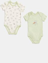 United Colors of Benetton pamut baba body 2 db 3GI70B00X - zöld 62