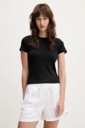 Hollister Co Hollister Co. pamut póló fekete, KI339-5061 - fekete XL