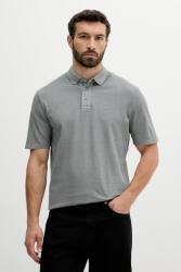 Giorgio Armani pamut póló szürke, férfi, sima, XM000509 AF13055 - szürke XL